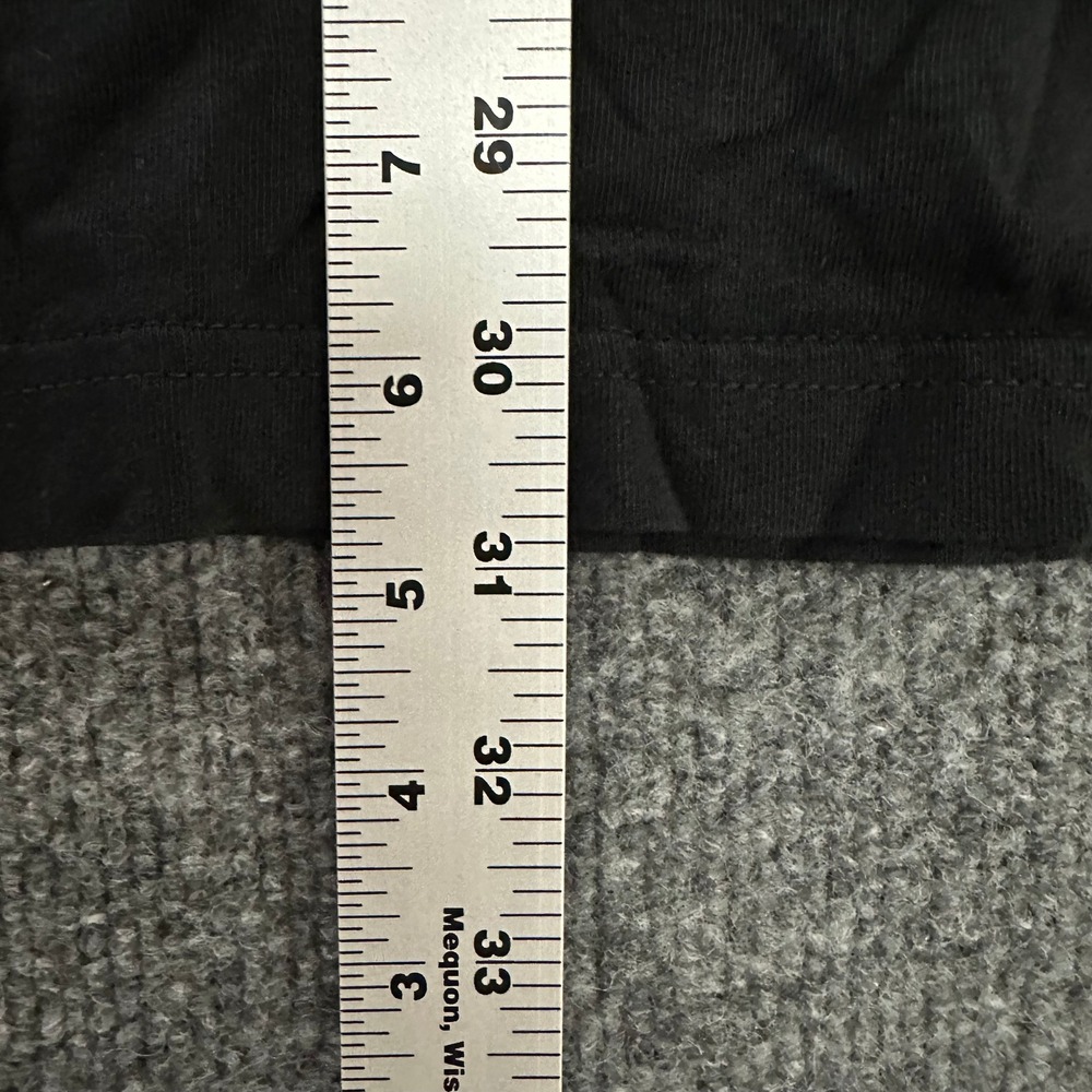 Adidas T-Shirt Mens Size 2XL Black White Ringer Trefoil 3 Stripe Athletic Cotton - Picture 4 of 7